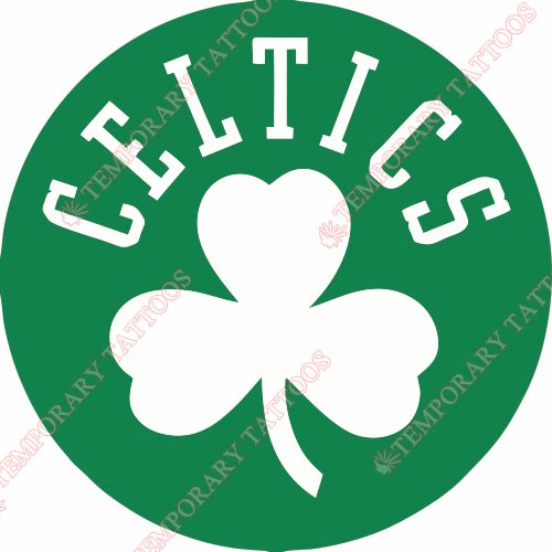 Boston Celtics Customize Temporary Tattoos Stickers NO.916
